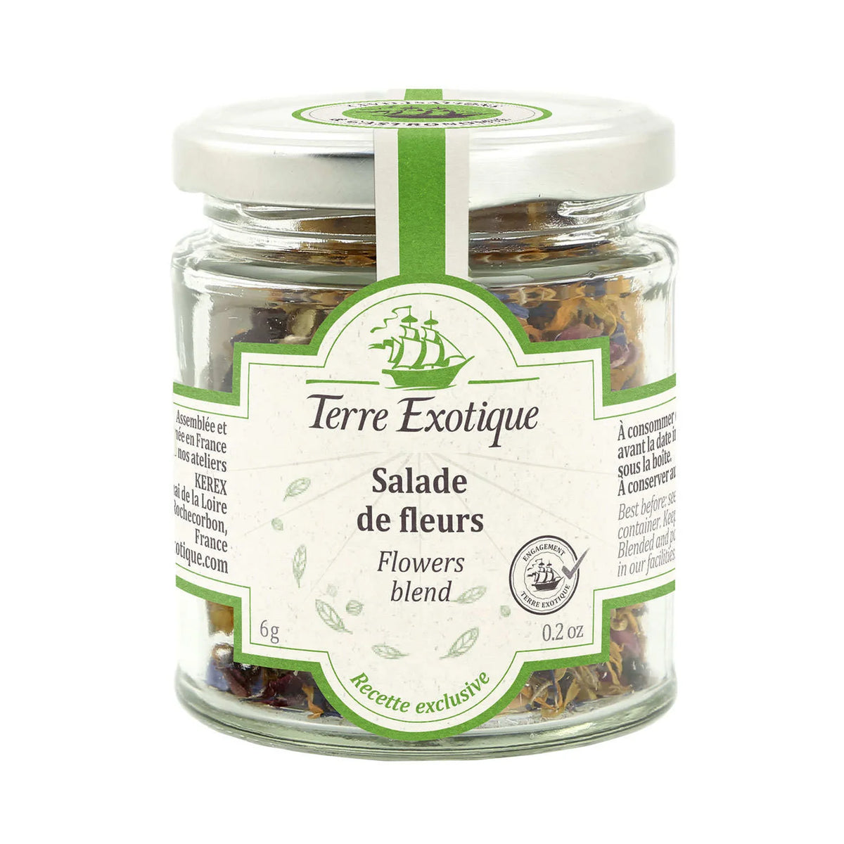 Terre Exotique Edible Flowers for Salad (France) 0.2oz